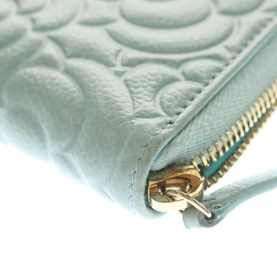 CHANEL（シャネル） カメリア ラウンドファスナー長財布 ロング 
