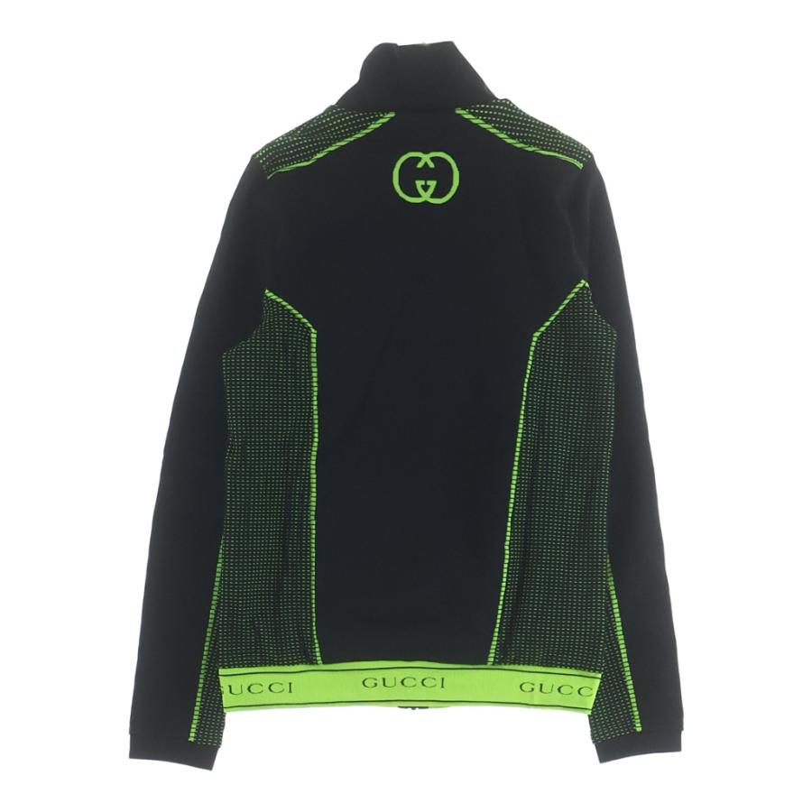 GUCCI（グッチ） 裾ロゴ ジャガード ジップアップ トラックジャケット