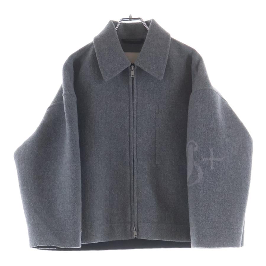 JIL SANDER NAVY（ジルサンダーネイビー） メルトンウール ジップ