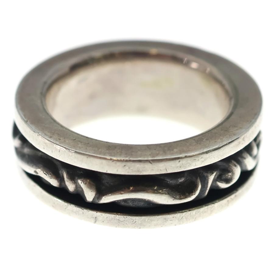 クロムハーツ スピナースクロール　SPINNER SCROLL　20号 CHROME HEARTS（クロムハーツ） SPINNER SCROLL RING スピナー
