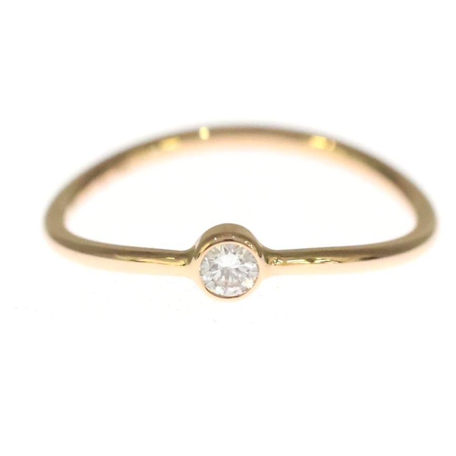ティファニー ウェーブ シングルロウ ダイヤ K18PG 198,000円 TIFFANY&Co.（ティファニー） TIFFANY & Co. ウェーブ シングルロウ