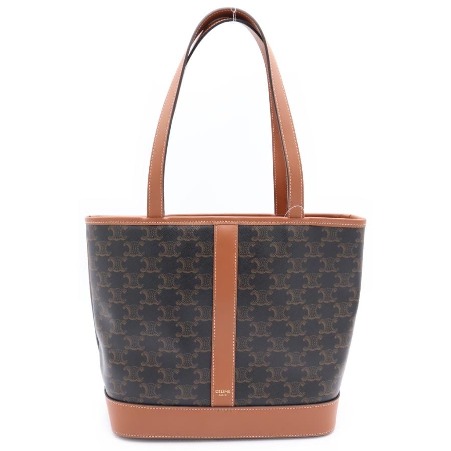CELINE セリーヌ スモール カバトリオ ハンドバッグ ミニトートバッグ ブラウン レザー PVC ゴールド金具 BRING Yahoo ショップ - 通販 - Yahoo ショッピング