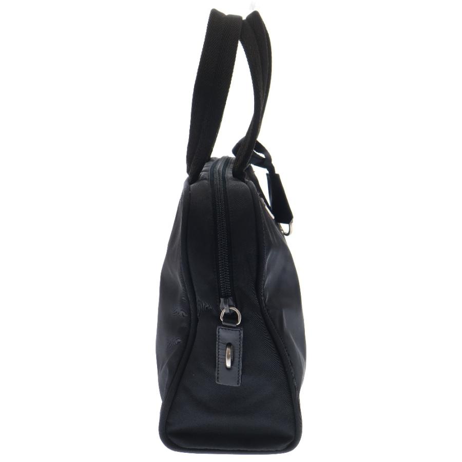 PRADA プラダ テスート ハンドバッグ ブラック ナイロン  