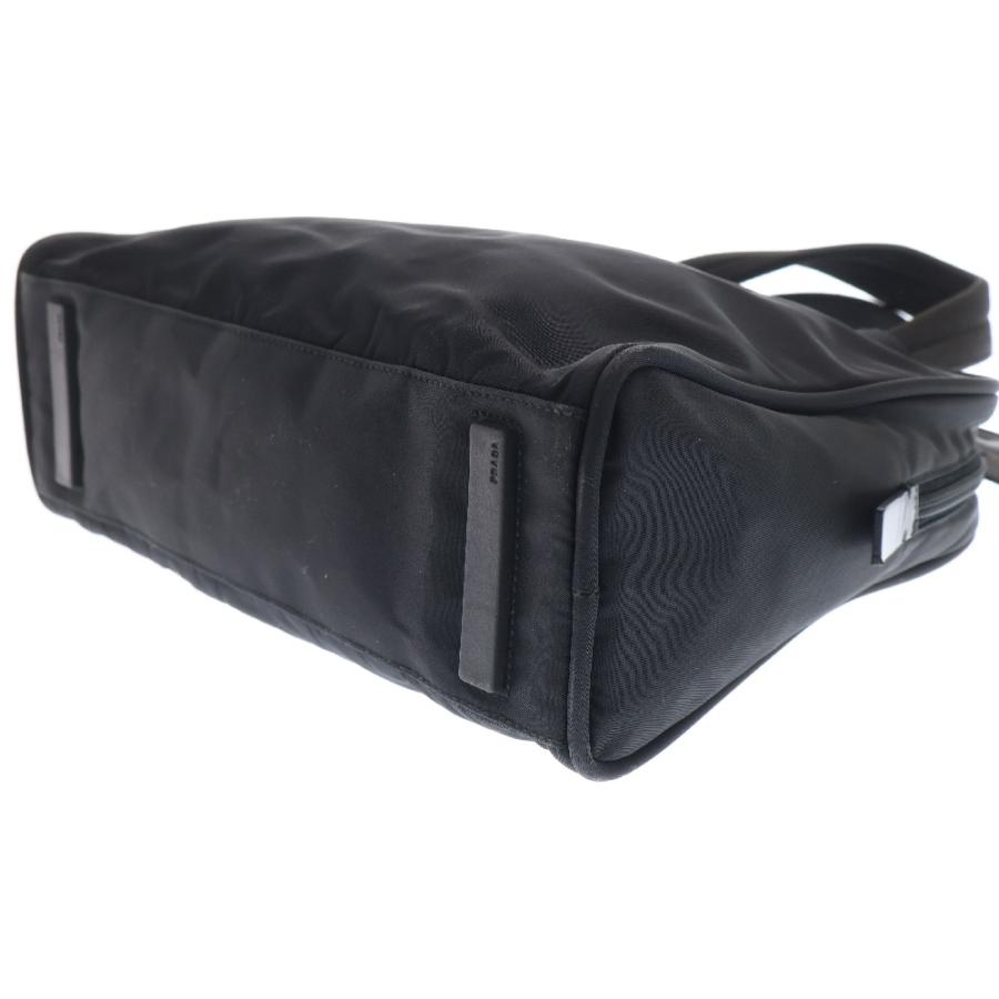 PRADA プラダ テスート ハンドバッグ ブラック ナイロン  