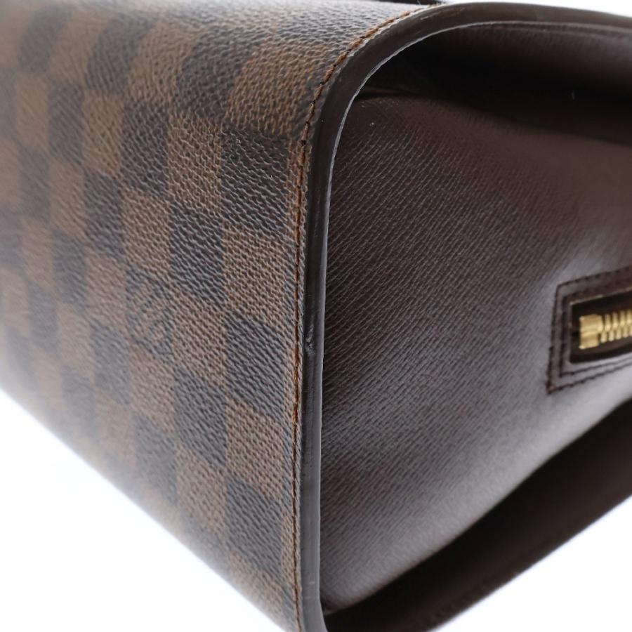 美品 ルイヴィトン ダミエ トリアナ N51155 ハンドバッグ PVC LOUIS VUITTON（ルイ・ヴィトン） ダミエ トリアナ ブラウン PVC