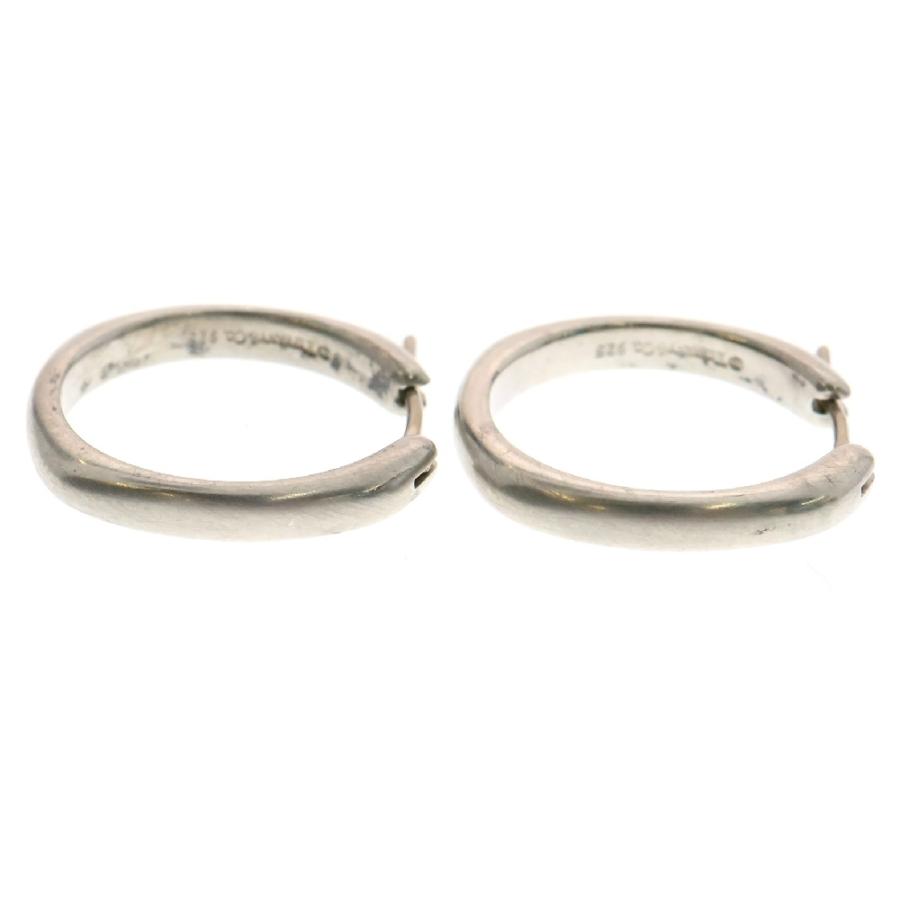 TIFFANY&Co ティファニー クッション フープピアス 925 SV