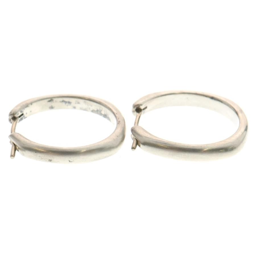 TIFFANY&Co ティファニー クッション フープピアス 925 SV シルバー