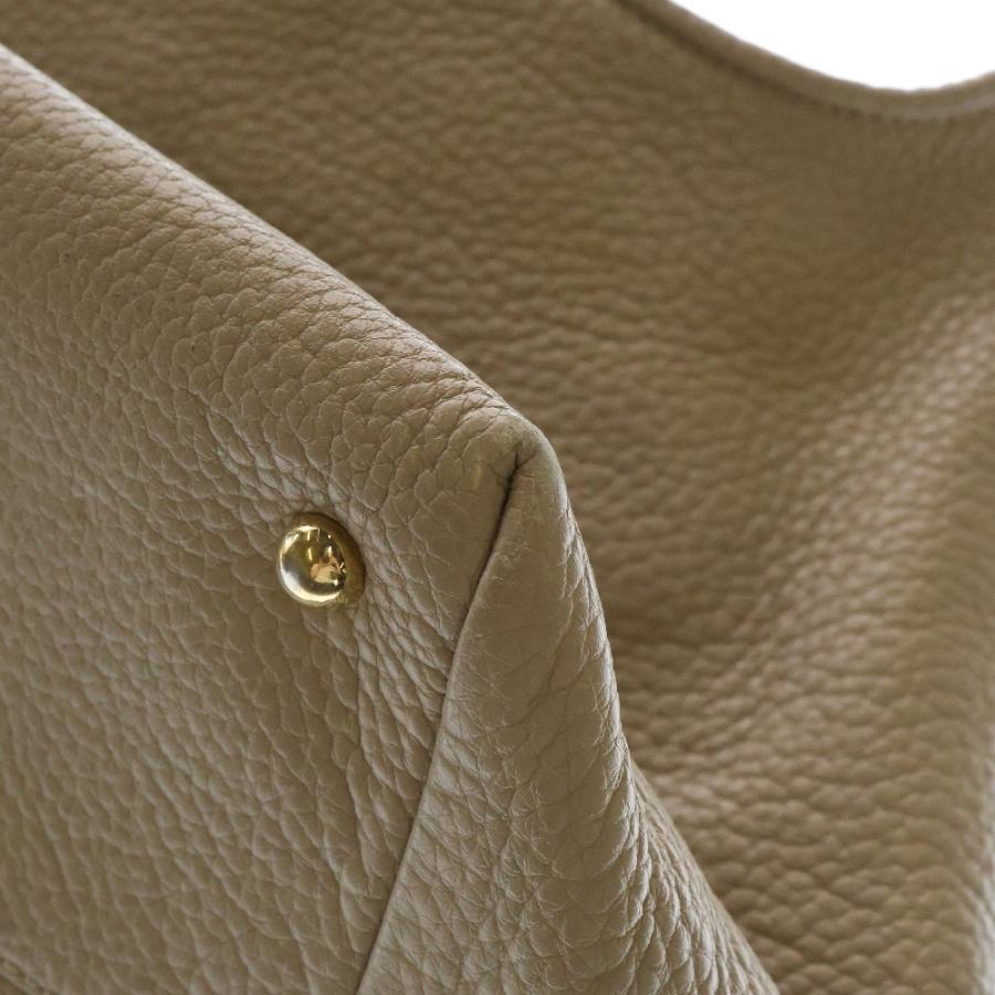 LOEWE（ロエベ） カリエ ハンドバッグ ベージュ レザー トートバッグ