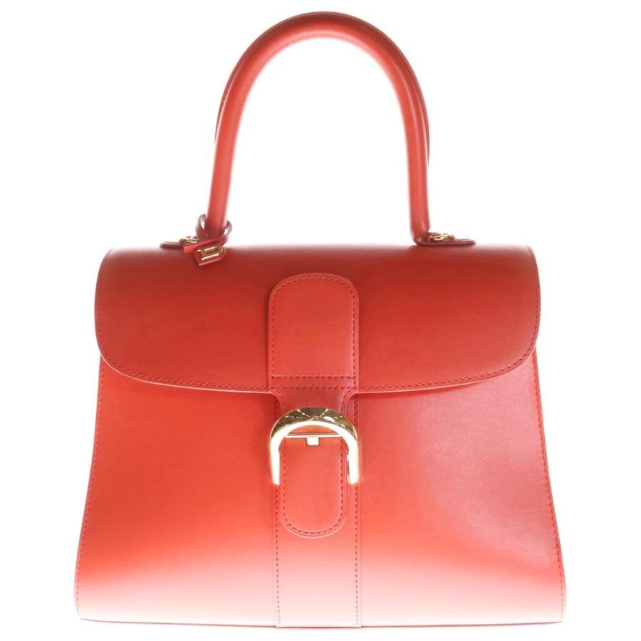 DELVAUX（デルヴォー） デルボー ブリヨンMM 2wayハンドバック レッド