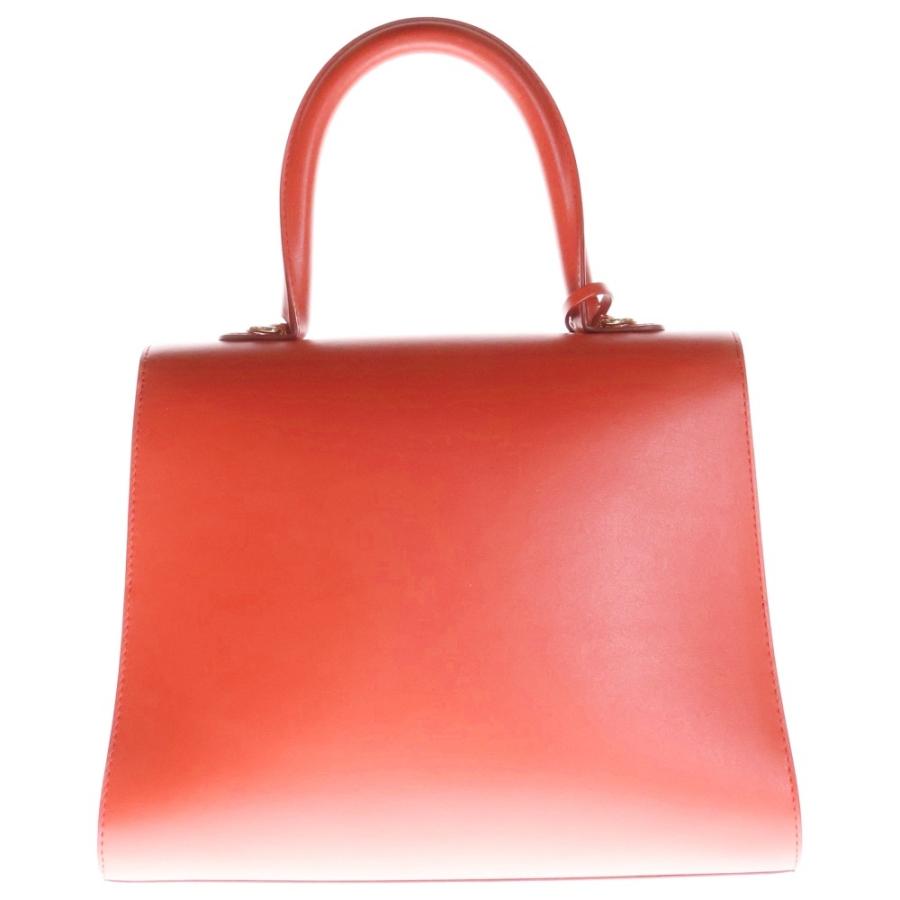 【新品】DELVAUX オレンジ レッド トートバッグ デルヴォー DELVAUX（デルヴォー） デルボー ブリヨンMM 2wayハンドバック レッド
