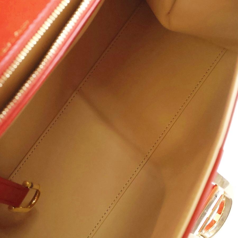 DELVAUX（デルヴォー） デルボー ブリヨンMM 2wayハンドバック レッド