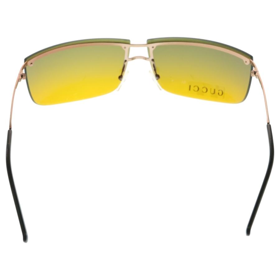GUCCI（グッチ） サングラス メガネ ブラウン×グリーンレンズ