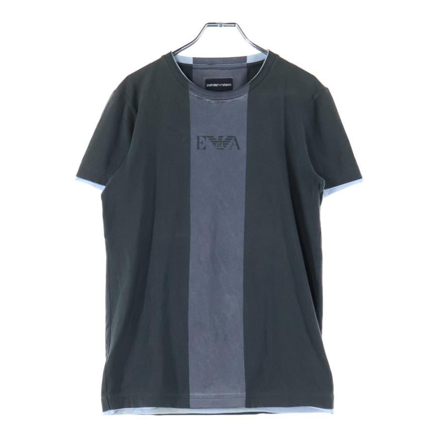 EMPORIO ARMANI エンポリオアルマーニ EAロゴプリント レイヤード 