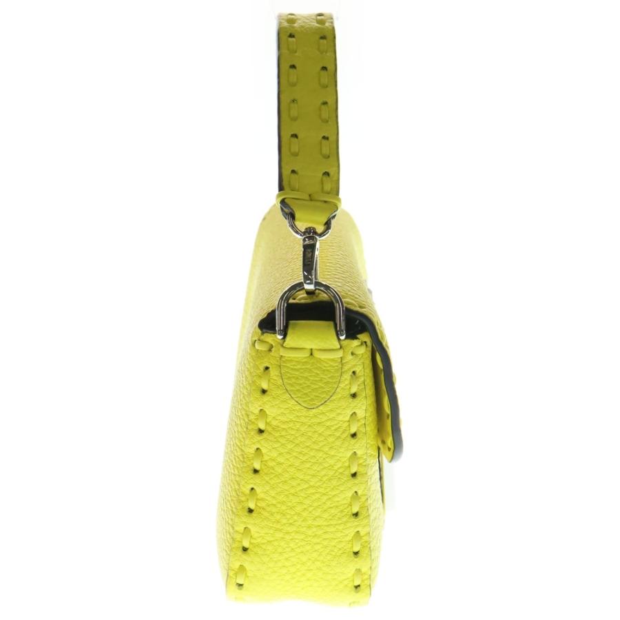 FENDI（フェンディ） バゲット ミニ セレリア イエロー レザー