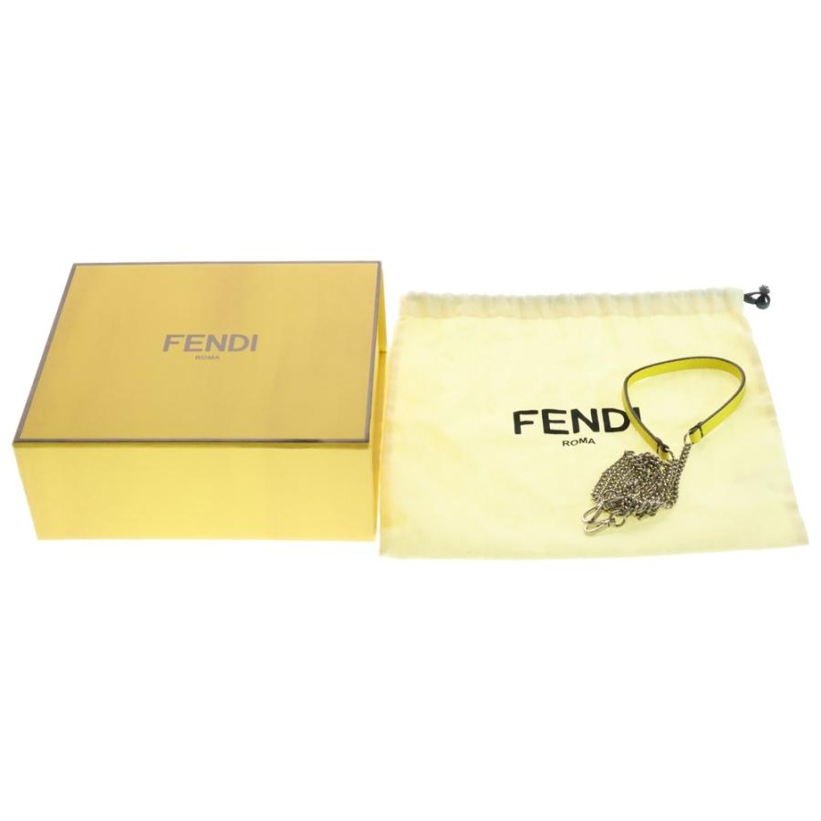 FENDI（フェンディ） バゲット ミニ セレリア イエロー レザー