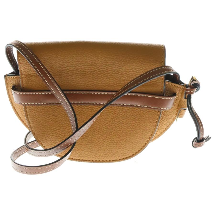 LOEWE（ロエベ） ゲートデュアル ミニ アナグラムロゴ レザー