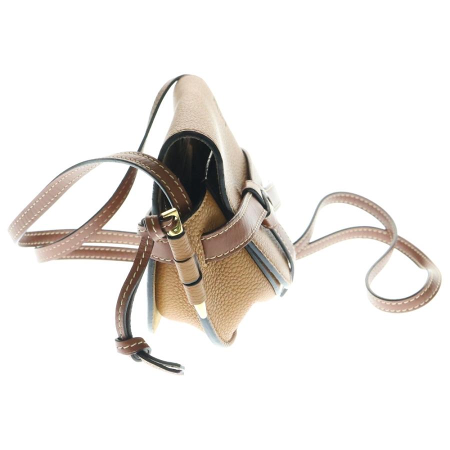 LOEWE（ロエベ） ゲートデュアル ミニ アナグラムロゴ レザー