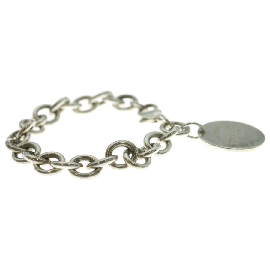 ティファニー リターントゥ ラウンドタグ ブレスレット シルバー 袋付き TIFFANY&Co.（ティファニー） TIFFANY & Co. リターントゥ ラウンド