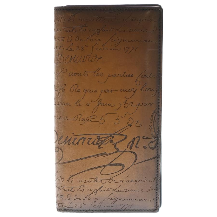 定価20.3万BERLUTI ベルルッティ 長財布 Berluti（ベルルッティ） カリグラフィ 二つ折り長財布 ロング