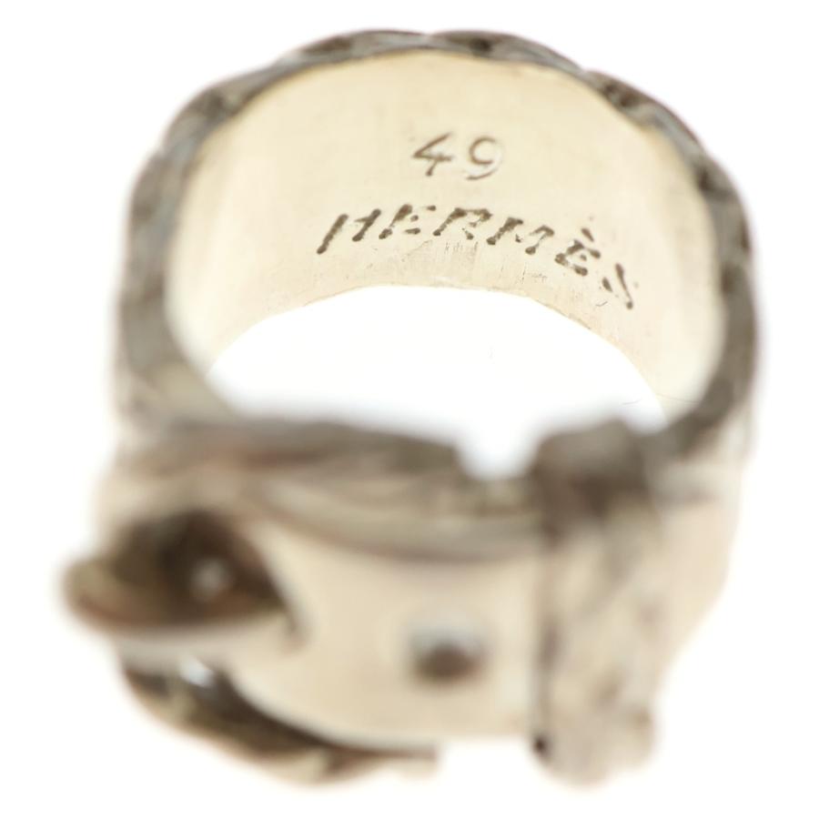HERMES（エルメス） VINTAGE ディアンヌ ベルトモチーフ リング 指輪