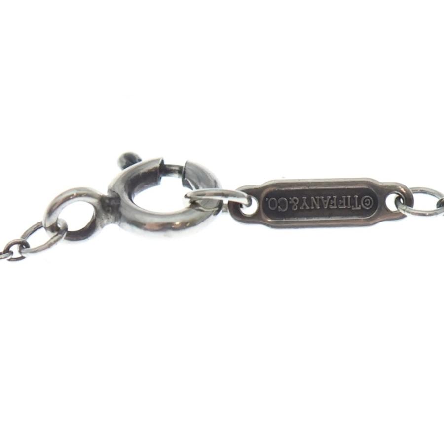 TIFFANY & Co. ティファニー オープンハート キー ネックレス ペンダント チェーン シルバー 925 2.7g