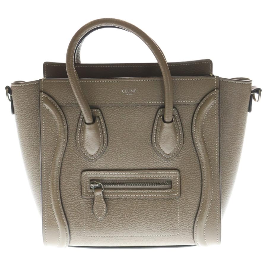CELINE（セリーヌ） ラゲージ ナノ 2WAY ハンドバッグ ショルダー