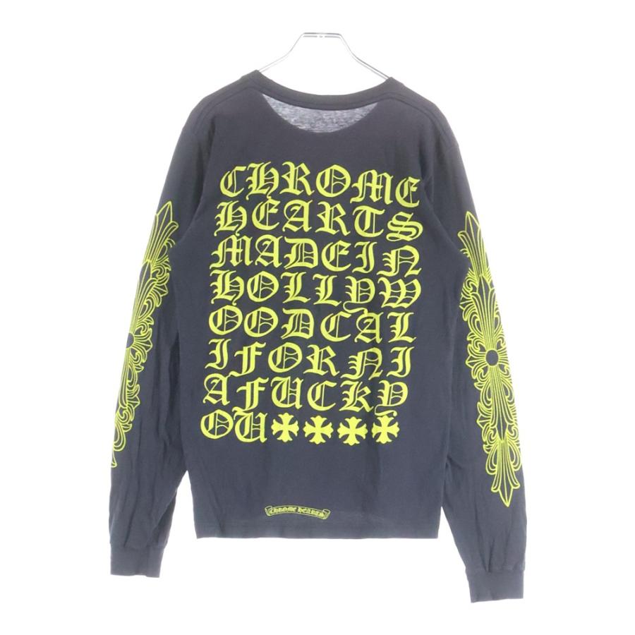CHROME HEARTS（クロムハーツ） ホースシューロゴ 袖フローラルクロス