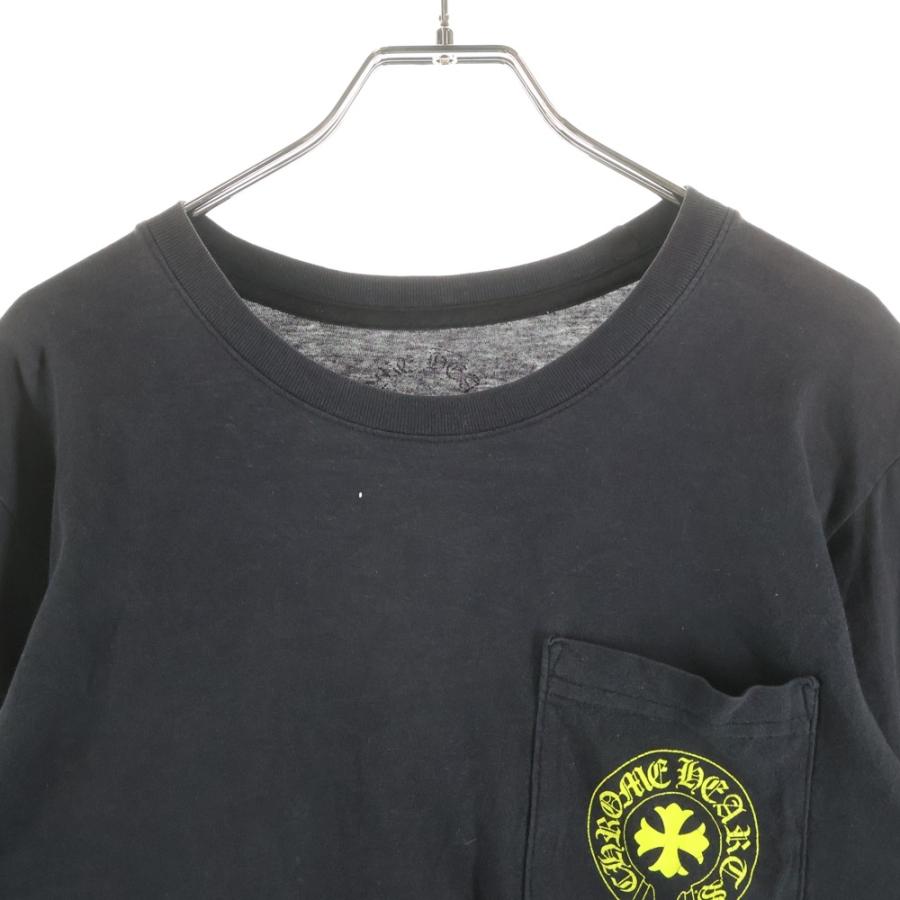 CHROME HEARTS（クロムハーツ） ホースシューロゴ 袖フローラルクロス