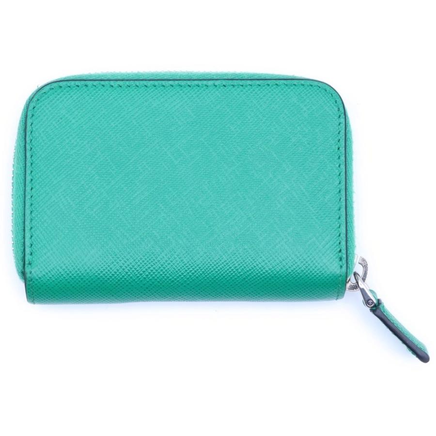 PRADA（プラダ） トライアングルロゴ コインケース 小銭れ グリーン