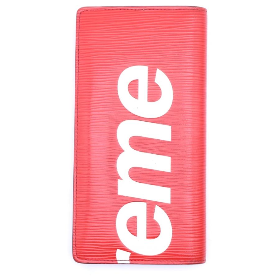 Supreme（シュプリーム） エピ ポルトフォイユ・プラザ M67719 レッド