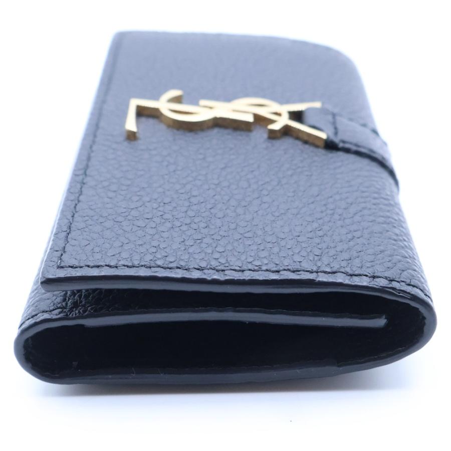 SAINT LAURENT PARIS サンローランパリ カサンドラロゴプレート レザー