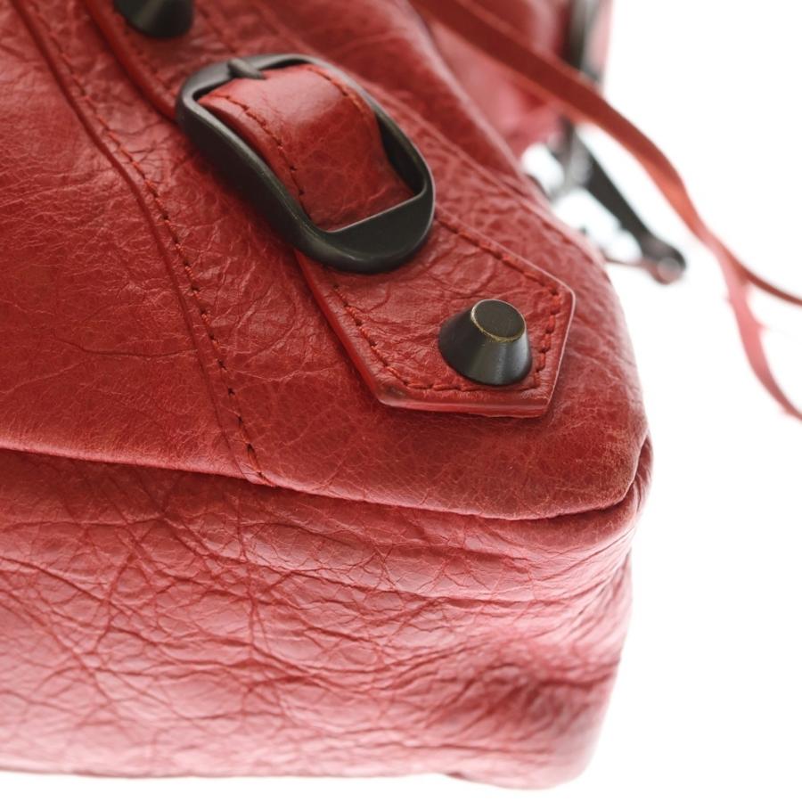 BALENCIAGA バレンシアガ ザ・ファースト レッド レザー 2WAY ハンドバッグ ショルダーバッグ 103208 バレンシアガ BALENCIAGA ザ・ファースト 2WAYバッグ レザー 赤 103208