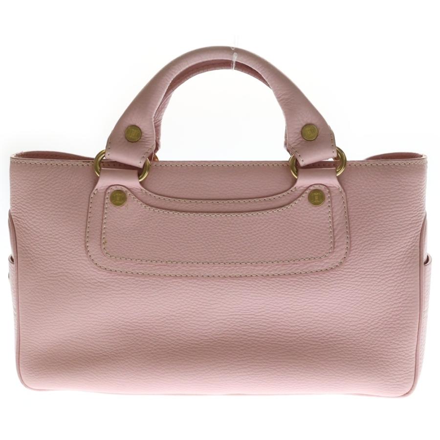 CELINE（セリーヌ） ブギーバッグ ハンドバッグ ピンク レザー