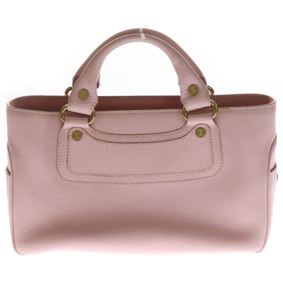 CELINE（セリーヌ） ブギーバッグ ハンドバッグ ピンク レザー