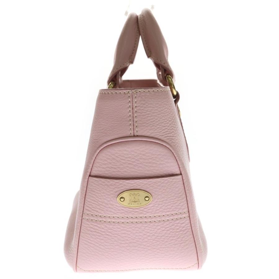 CELINE（セリーヌ） ブギーバッグ ハンドバッグ ピンク レザー