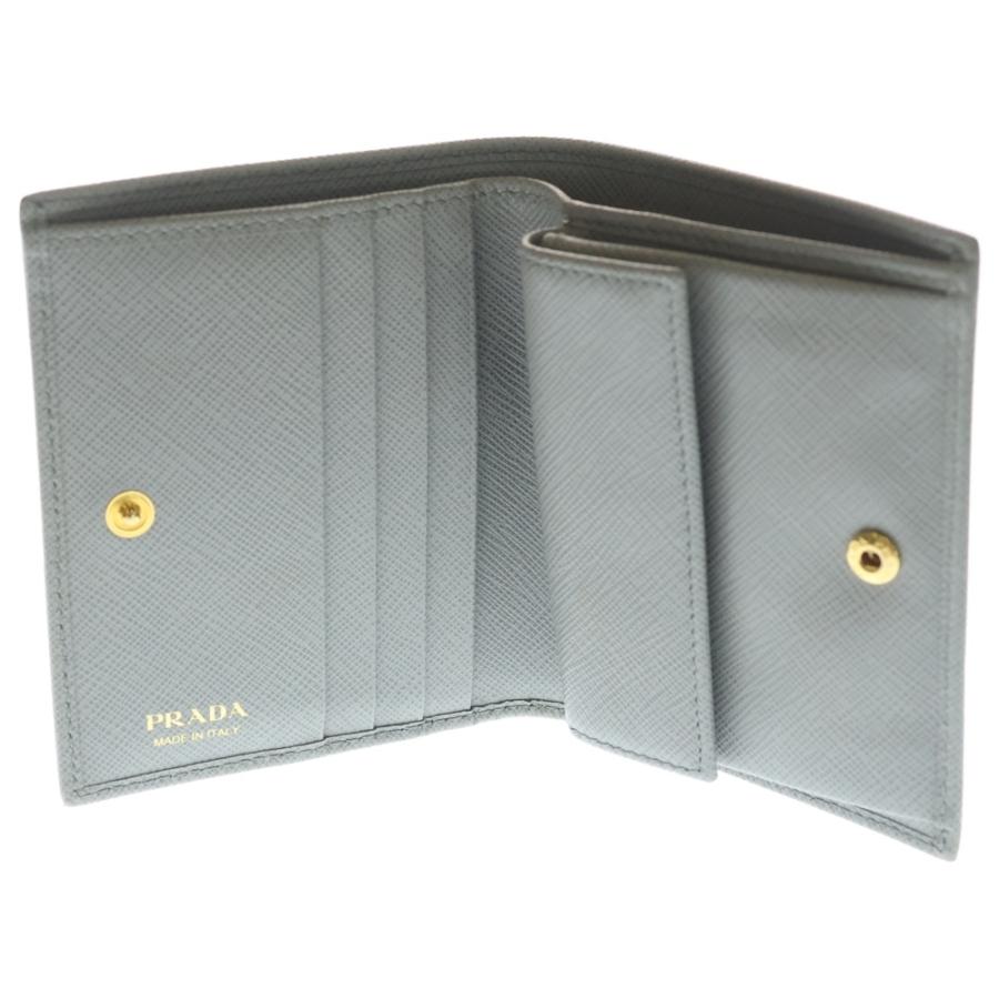PRADA（プラダ） サフィアーノ 二つ折りコンパクトウォレット 財布