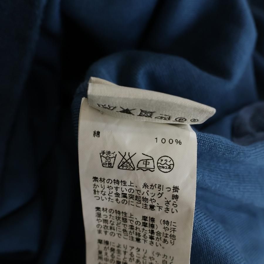 HERMES（エルメス） 半袖パイルトップス パイルポロシャツ ブルー M