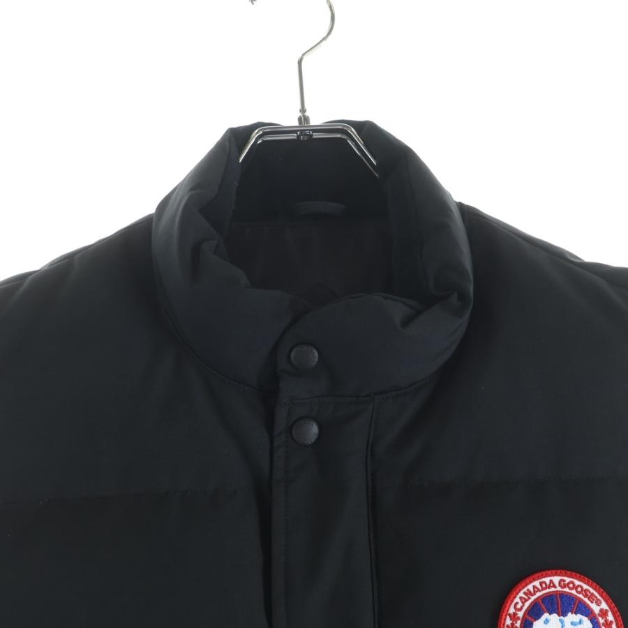 CANADA GOOSE（カナダグース） ロゴダウンベスト ブラック ナイロン M