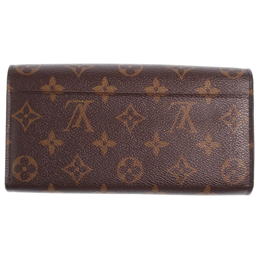 LOUIS VUITTON ルイヴィトン モノグラム ポルトフォイユサラ ローズバレリーヌ ロングウォレット 長財布 カードケース ブラウン×ピンク PVCレザー M62235 ゴールド金具 LOUIS VUITTON（ルイ・ヴィトン） モノグラム ポルトフォイユサラ