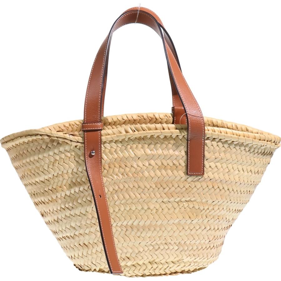 LOEWE（ロエベ） カゴバッグ トートバッグ ハンドバッグ ベージュ