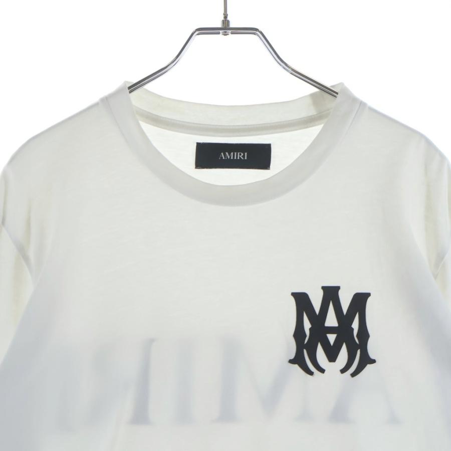 AMIRI（アミリ） ロゴプリント ロングスリーブ 長袖Tシャツ ホワイト