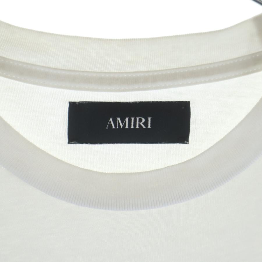 AMIRI（アミリ） ロゴプリント ロングスリーブ 長袖Tシャツ ホワイト
