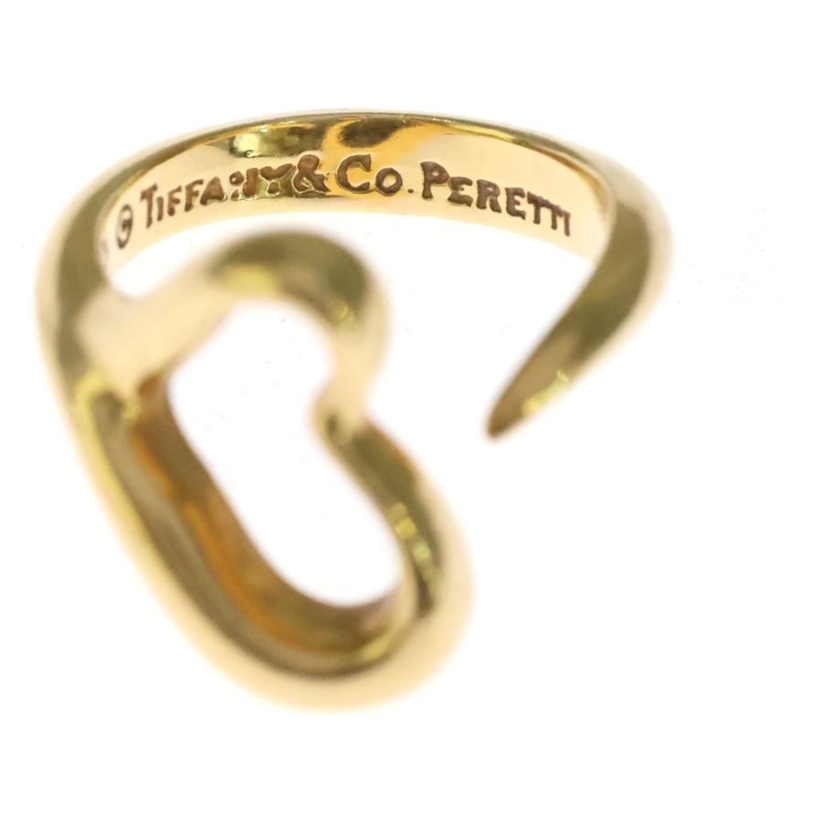 ティファニー オープンハート ダイヤ リング YG ゴールド リング 750 TIFFANY&Co.（ティファニー） TIFFANY & Co. オープンハート リング