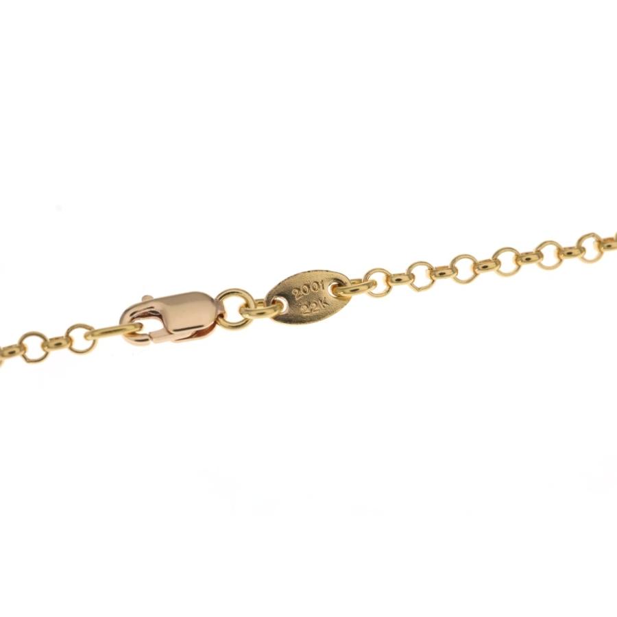 CHROME HEARTS（クロムハーツ） 22K NECKCHAIN R20 ロールチェーン