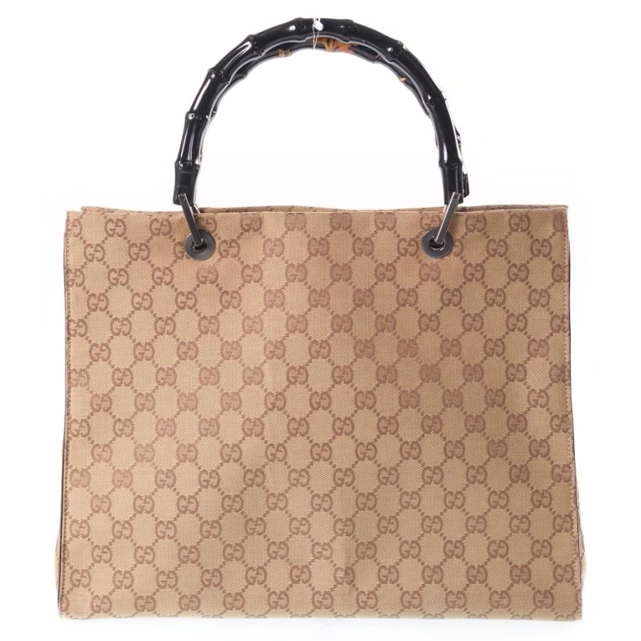 GUCCI（グッチ） バンブー トートバック ハンドバック GGキャンバス