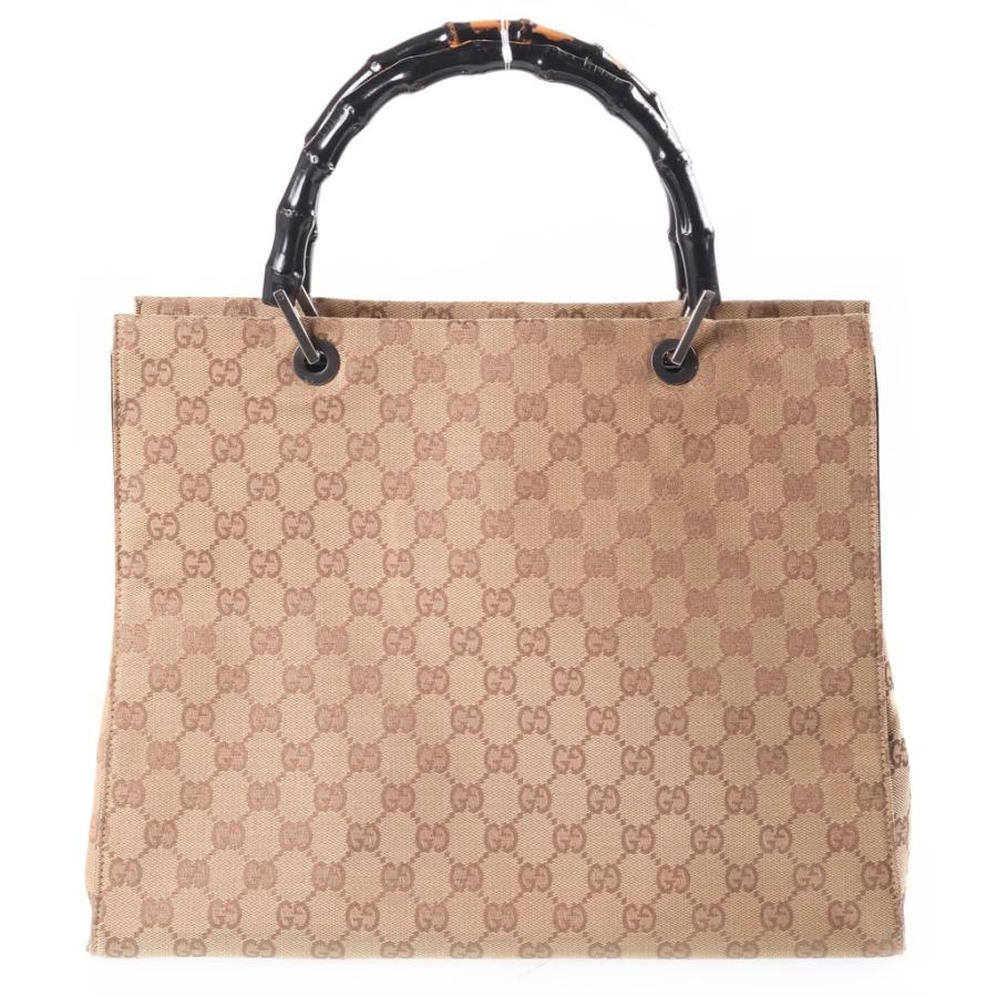 GUCCI（グッチ） バンブー トートバック ハンドバック GGキャンバス