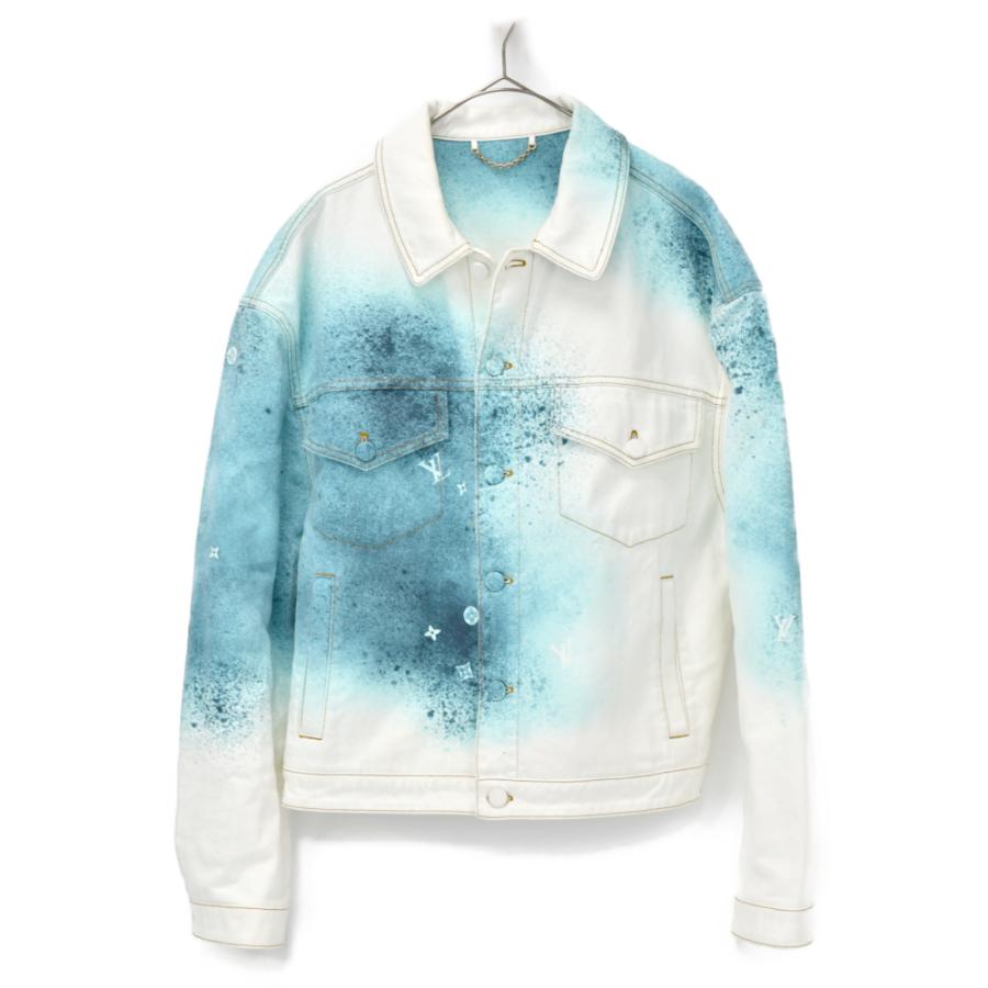 LOUIS VUITTON ルイヴィトン 23SS LVスプレーデザイン デニム 