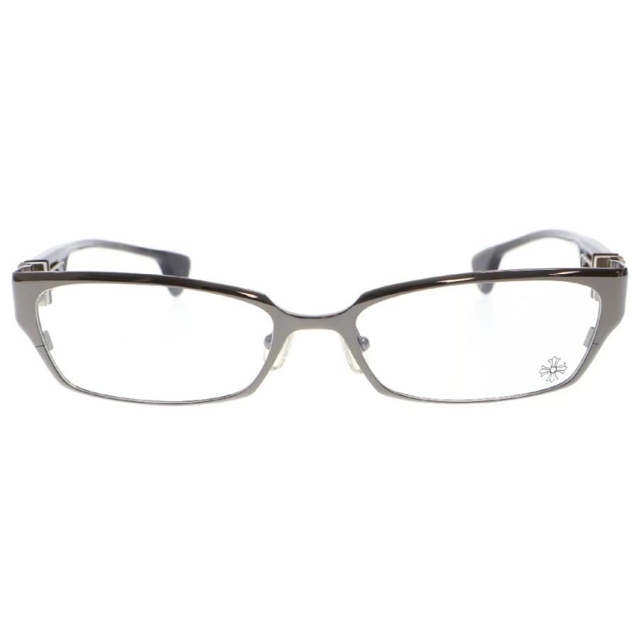 CHROME HEARTS（クロムハーツ） DIXON YU-A アイウェア 眼鏡 ×ブラック