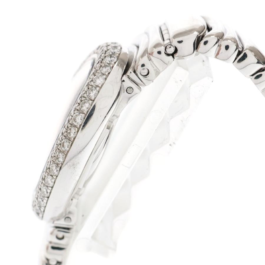 Cartier(カルティエ) 腕時計 ミニベニュワール WB5095L2 レディース 金無垢/2重ダイヤベゼル アイボリー Cartier - Cartier(カルティエ) 腕時計 ミニベニュワール WB5095L2