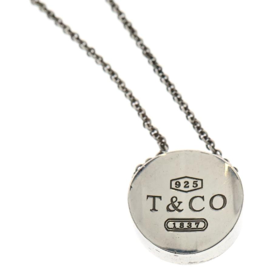 TIFFANY&Co ティファニー 1837 コンケーブサークル ネックレス Ag925